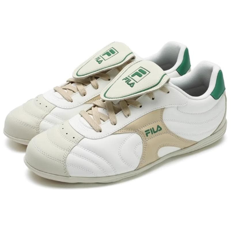 Кроссовки FILA LIPPER Water Dance Shoes Текстиль Синтетическая кожа Низкий верх Повседневная обувь Мужская Белый Серый - изображение 2