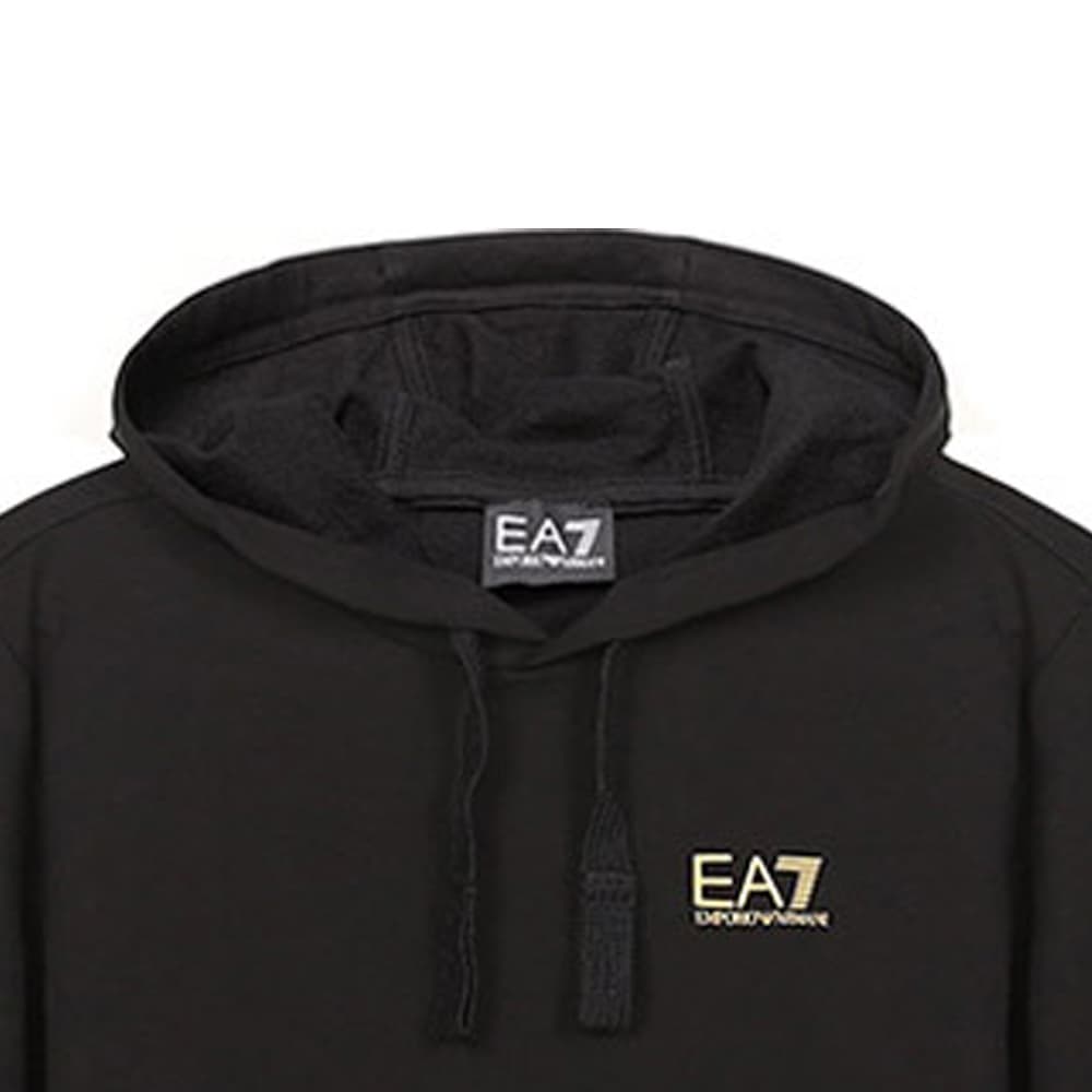 Худи Emporio Armani Hoodie Black - изображение 5
