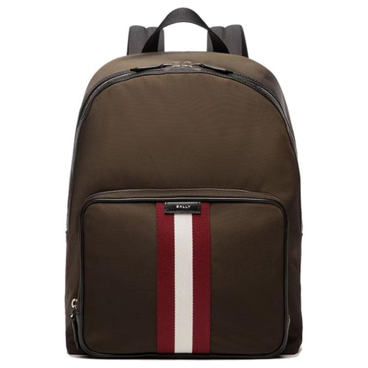 Рюкзак Bally Logo Zip Backpack Large Green - изображение 1