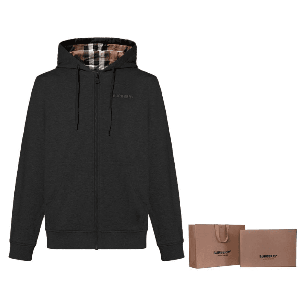 Худи Burberry Hoodie Black - изображение 5
