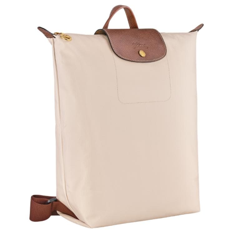 Рюкзак LONGCHAMP Le Pliage Полиамид Рюкзак Женский Белый Бумага - изображение 2