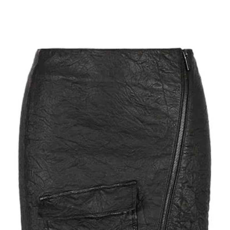 EMPORIO ARMANI Повседневные короткие юбки женские черные - изображение 2