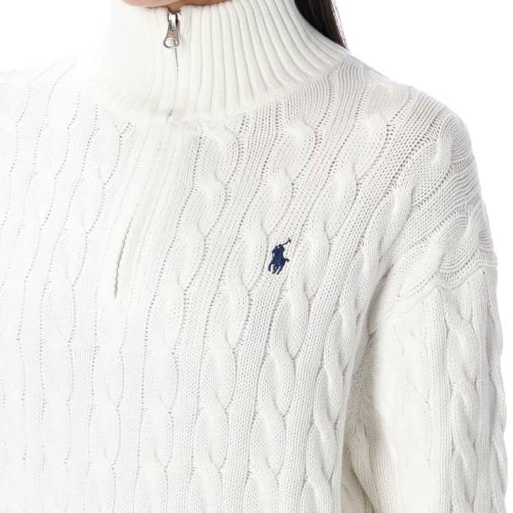 Кофта Polo Ralph Lauren Трикотаж Свободный покрой Women's White - изображение 5