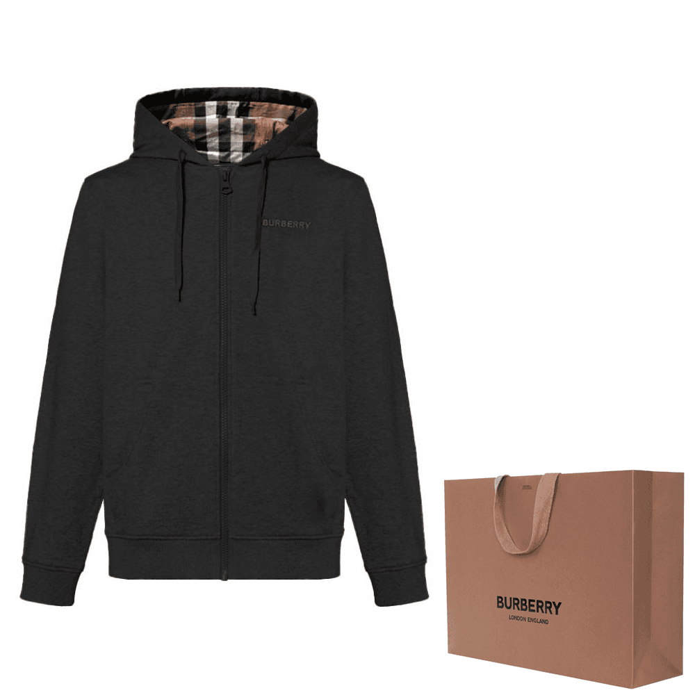 Худи Burberry Hoodie Black - изображение 3