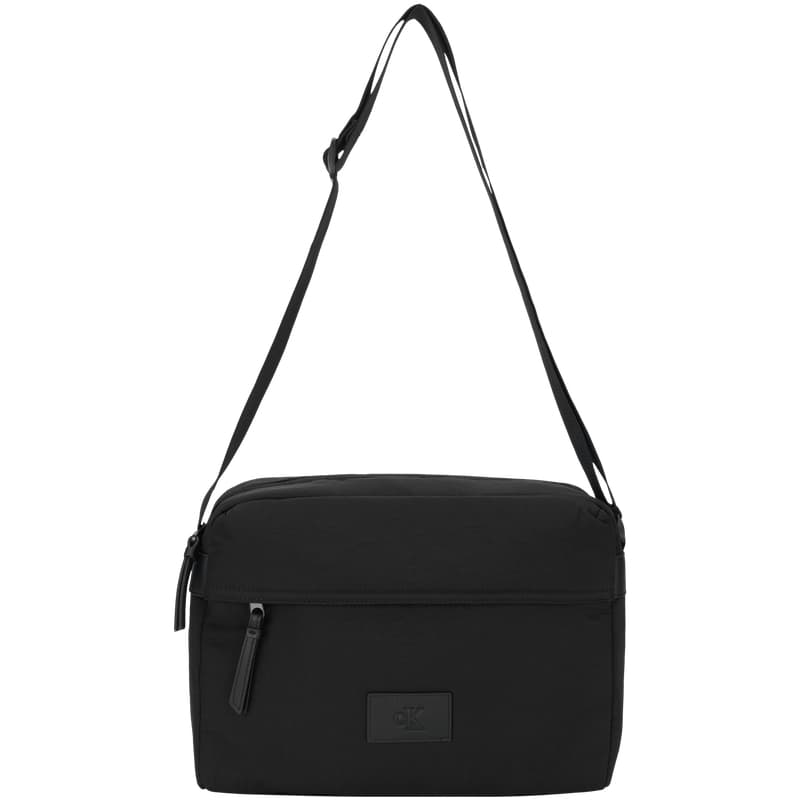 Сумка через плечо Calvin Klein SS25 Ткань Сумка через плечо Мужская Космический Черный - изображение 1