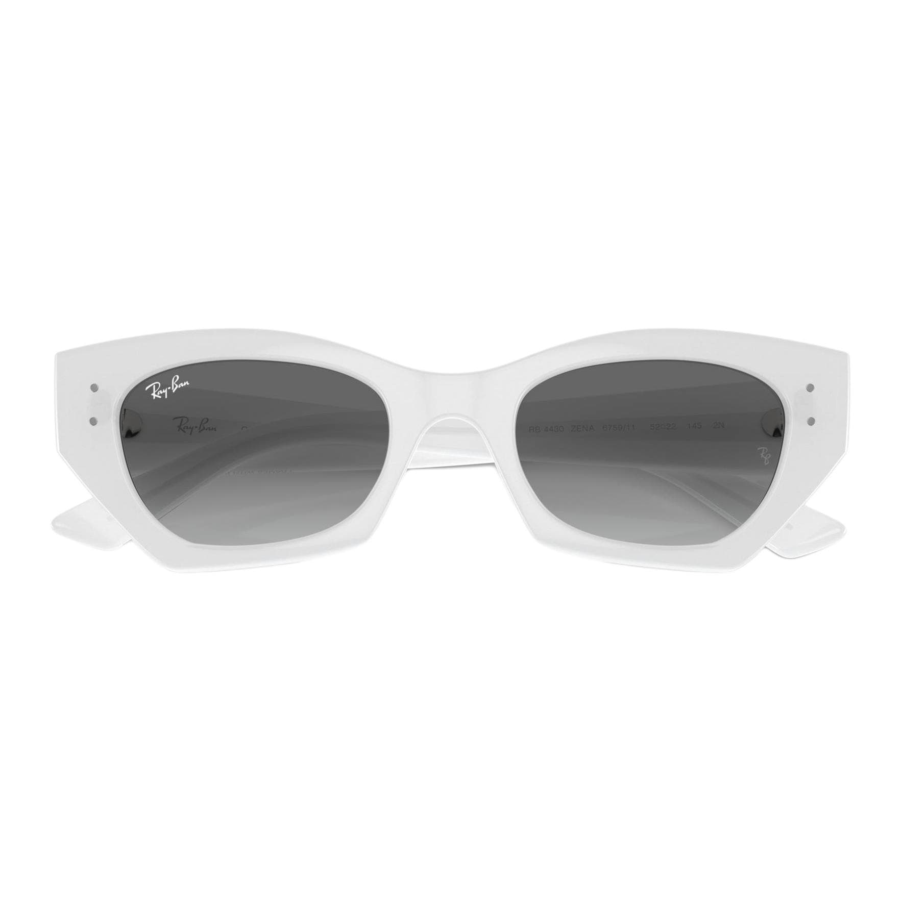 Солнцезащитные очки RayBan Пластиковые Очки для Солнца Унисекс Белые - изображение 3