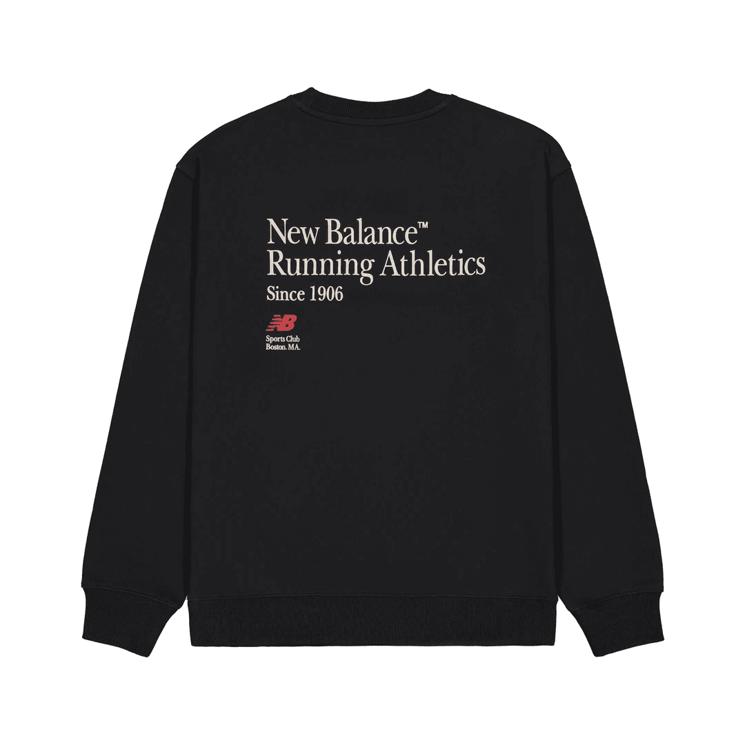 Худи New Balance SS25 Толстовка Мужское Черное - изображение 2