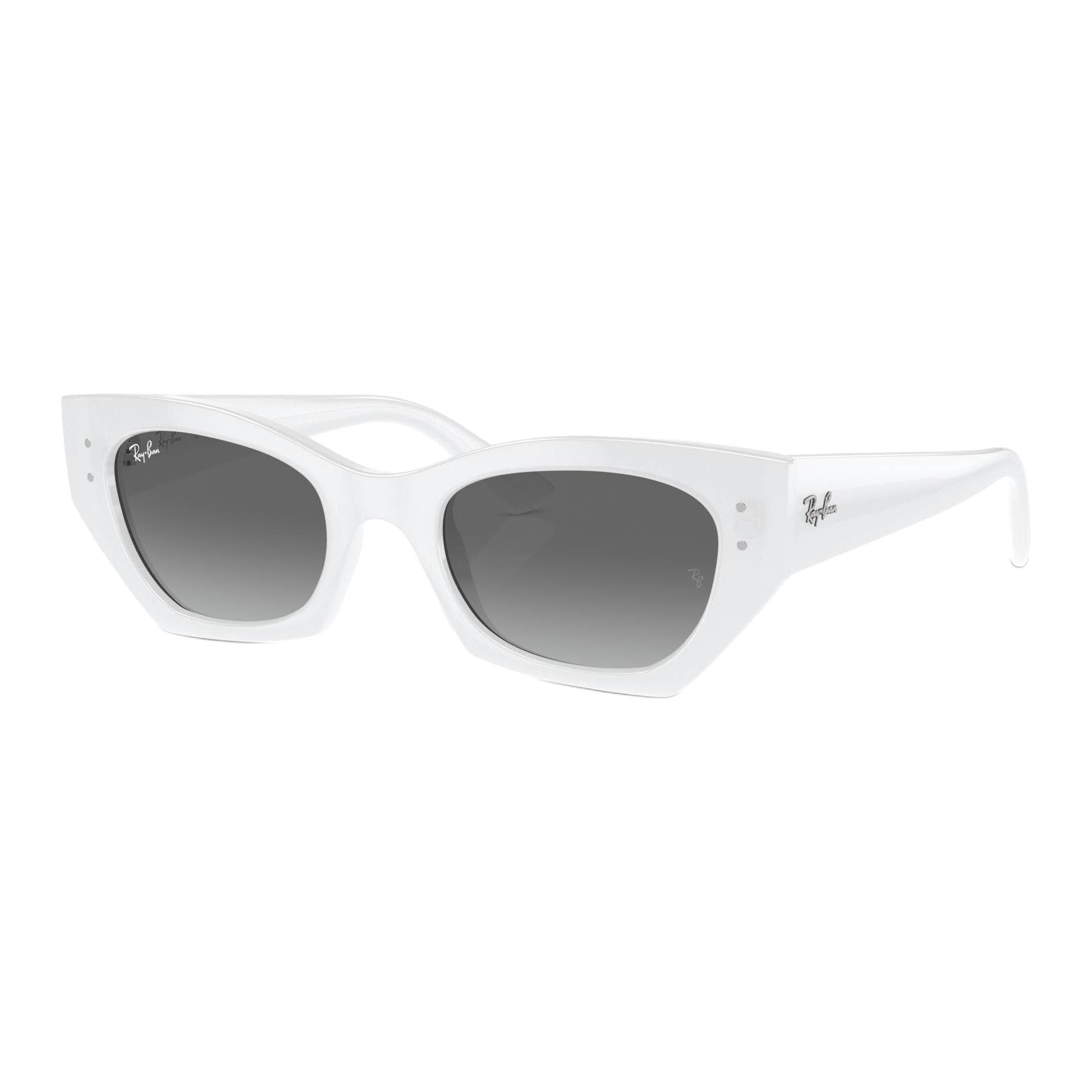 Солнцезащитные очки RayBan Пластиковые Очки для Солнца Унисекс Белые - изображение 1