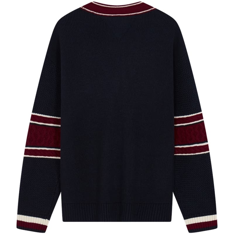 Tommy Hilfiger Свитер Темно-синий Красный и Белый Детский - изображение 2
