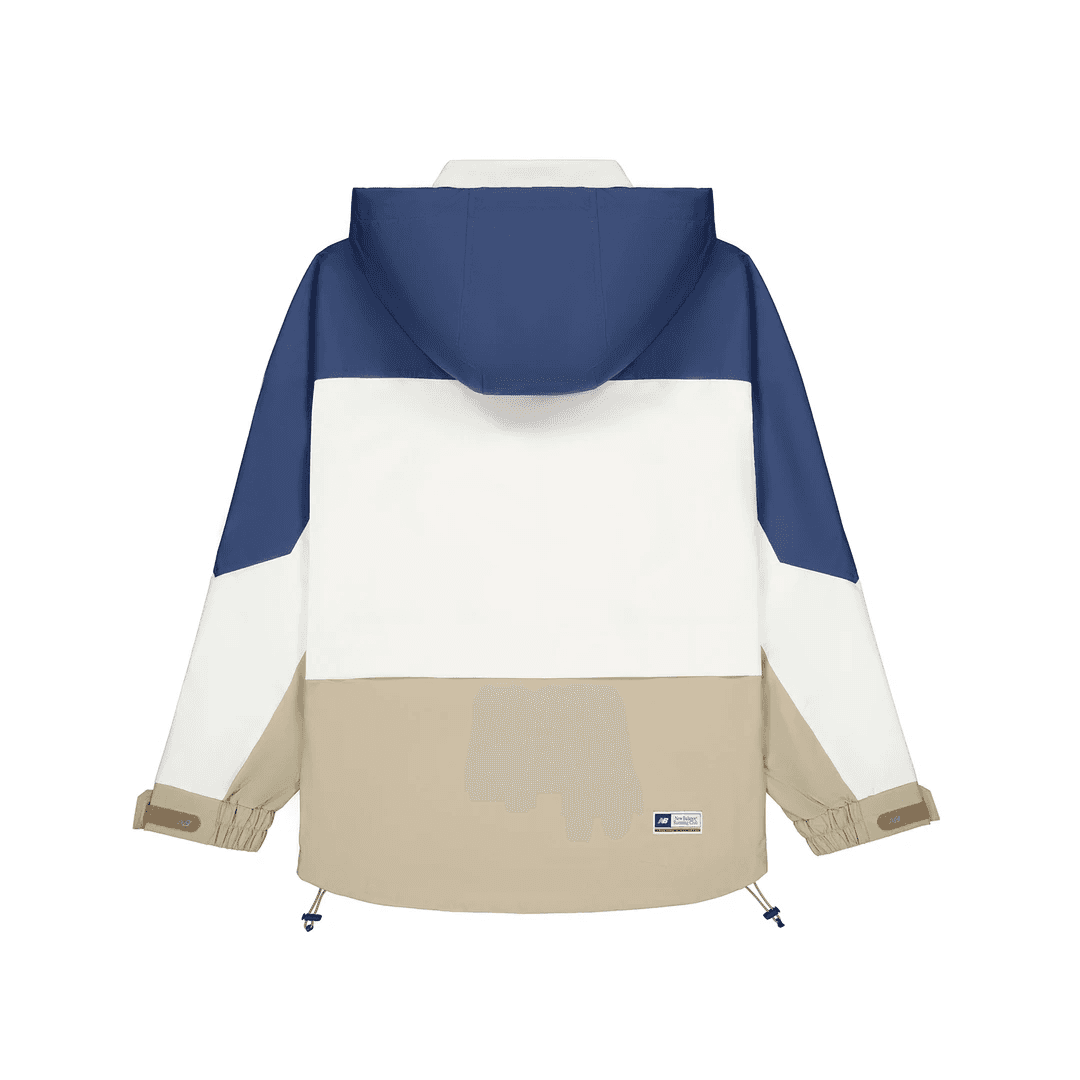 Куртка New Balance SS25 Куртки и Пальто Мужской Синий Коричневый - изображение 2