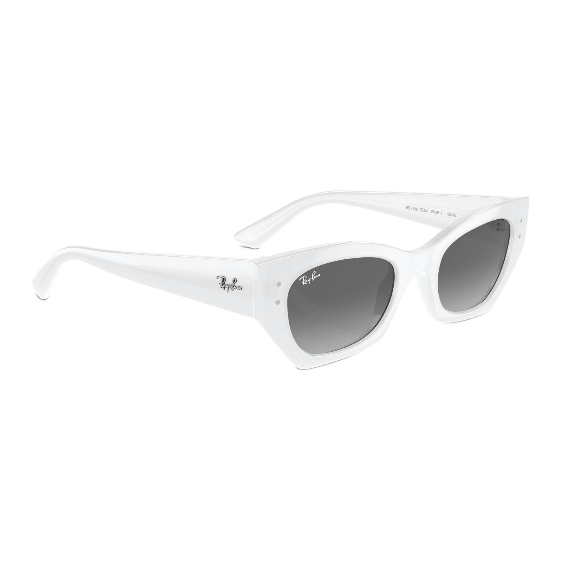 Солнцезащитные очки RayBan Пластиковые Очки для Солнца Унисекс Белые - изображение 4
