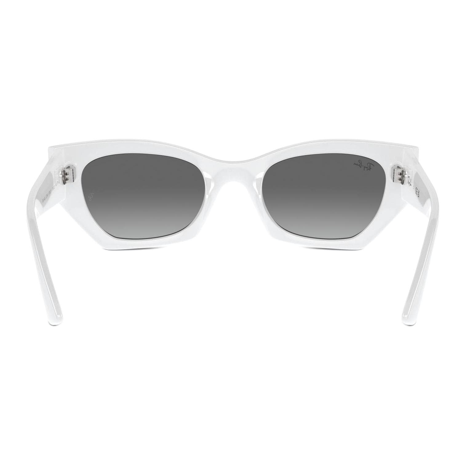 Солнцезащитные очки RayBan Пластиковые Очки для Солнца Унисекс Белые - изображение 5