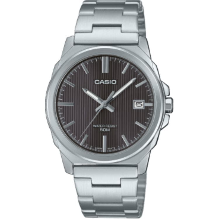 Часы CASIO Кварцевый механизм нержавеющая сталь шнуровка часы унисекс циферблат цвета кофе - изображение 1