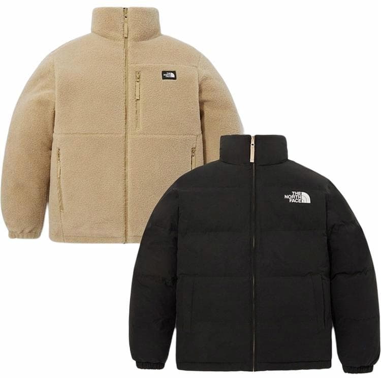 Зимняя куртка The North Face Logo Reversible Down Jacket Black - изображение 2