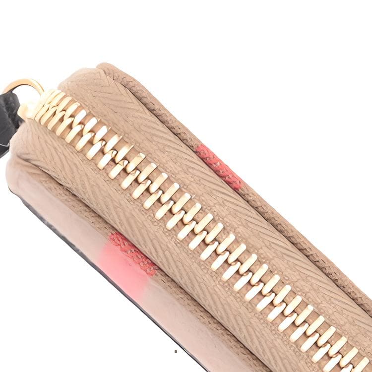 Кошелек Burberry Ткань с кожаными вставками цветочный кошелек женский коричневый и многоцветный - изображение 4