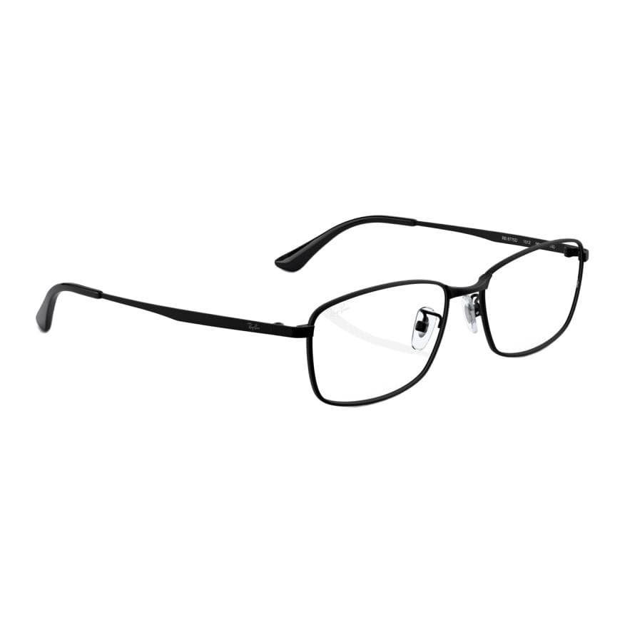 Оправа RayBan Оправа для очков прямоугольной формы унисекс черного цвета - изображение 4
