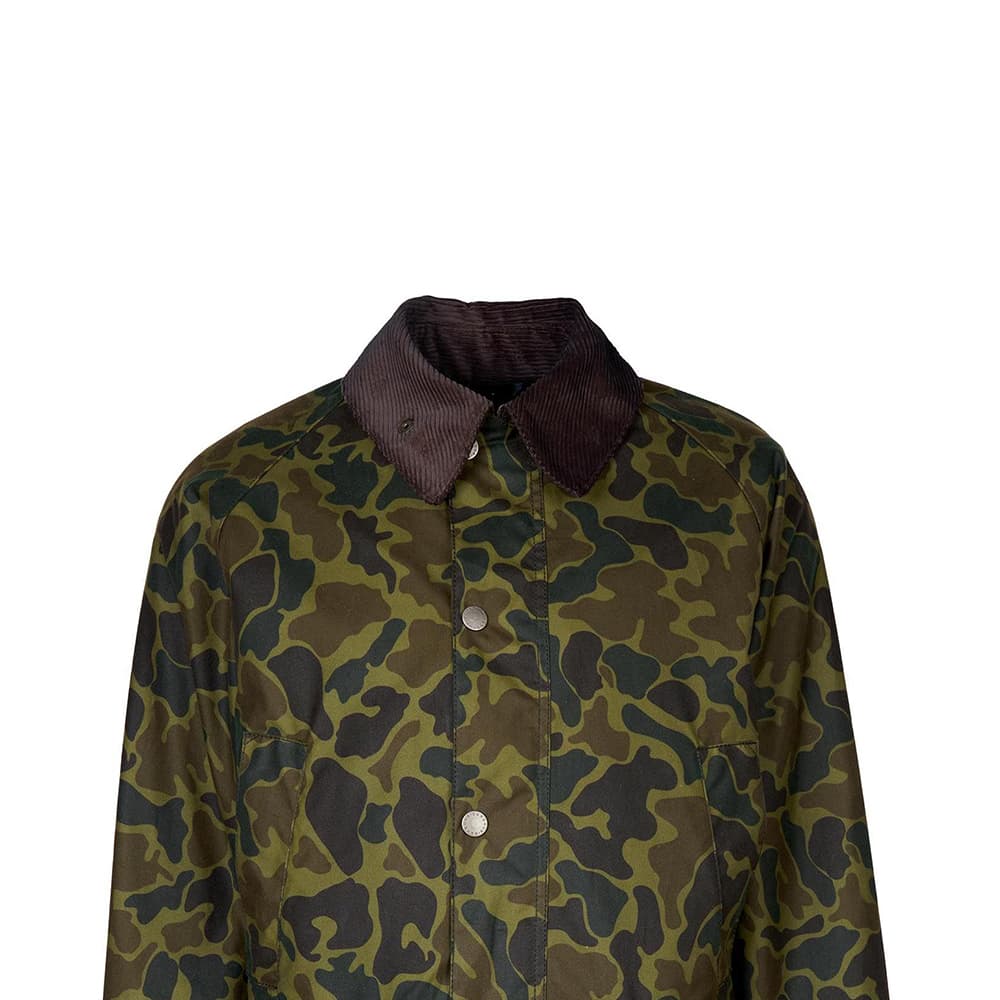 Куртка BARBOUR x NOAH FW22 Camo Bedale - изображение 5