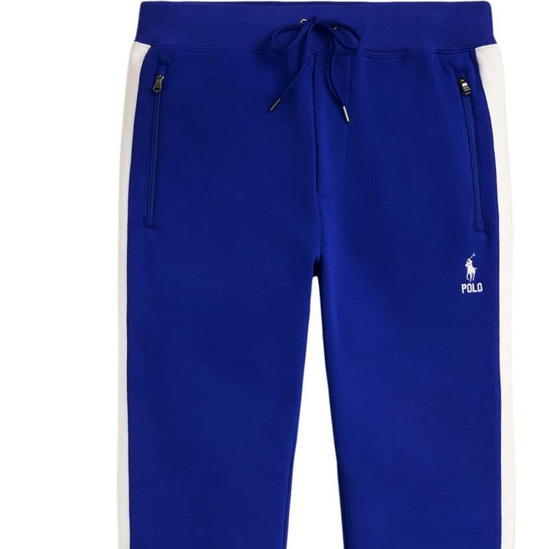 Штаны Polo Ralph Lauren SS25 Вязаные тренировочные брюки мужские синие - изображение 5