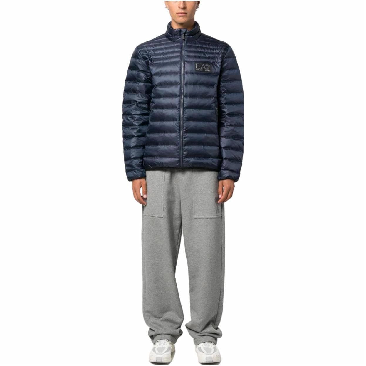 Куртка Emporio Armani EA7 Logo Zip Jacket Navy - изображение 2