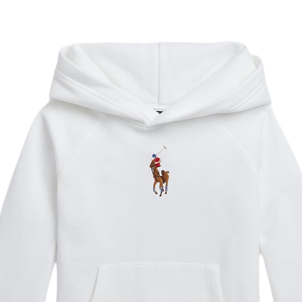 Толстовка Polo Ralph Lauren белое детское - изображение 3