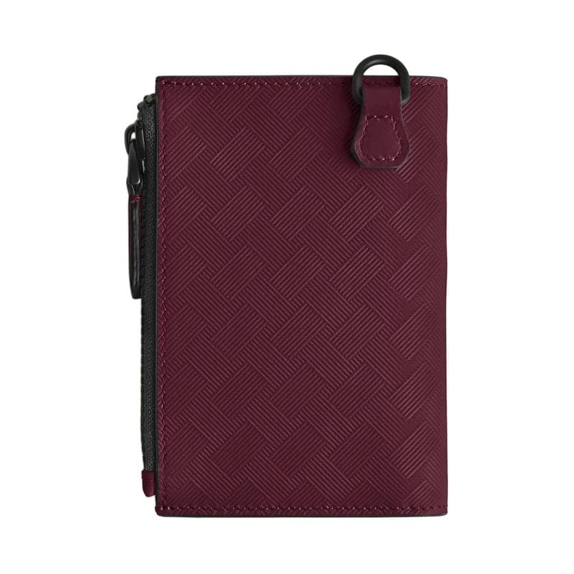 Кошелек MONTBLANC Stylish 3,0 Телячья кожа Кошелек Мини-версия Мужской Черная смородина Цвет - изображение 3