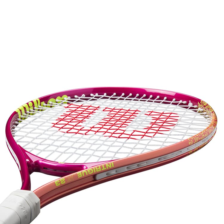 Wilson INTRIGUE JR 23 Девочки TNS RKT 200 г Ракетка Вес 95 Квадрат Дюймы Голова Размер Виноградный фиолетовый Детский - изображение 4