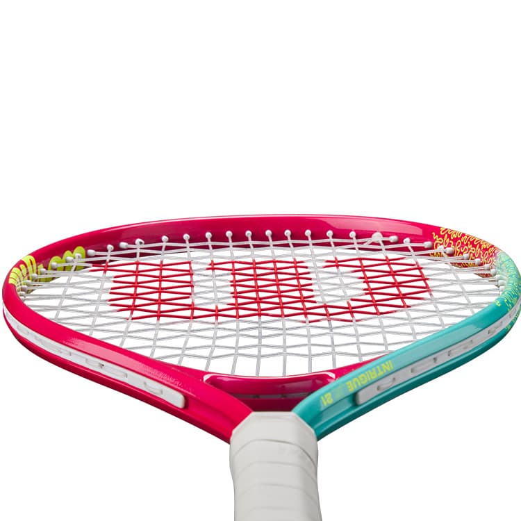 Wilson INTRIGUE Jr 21 Девочки TNS RKT 186г Ракетка Вес 92 Квадратный Дюймовый Голова Размер Энергичный Красный Детский - изображение 5