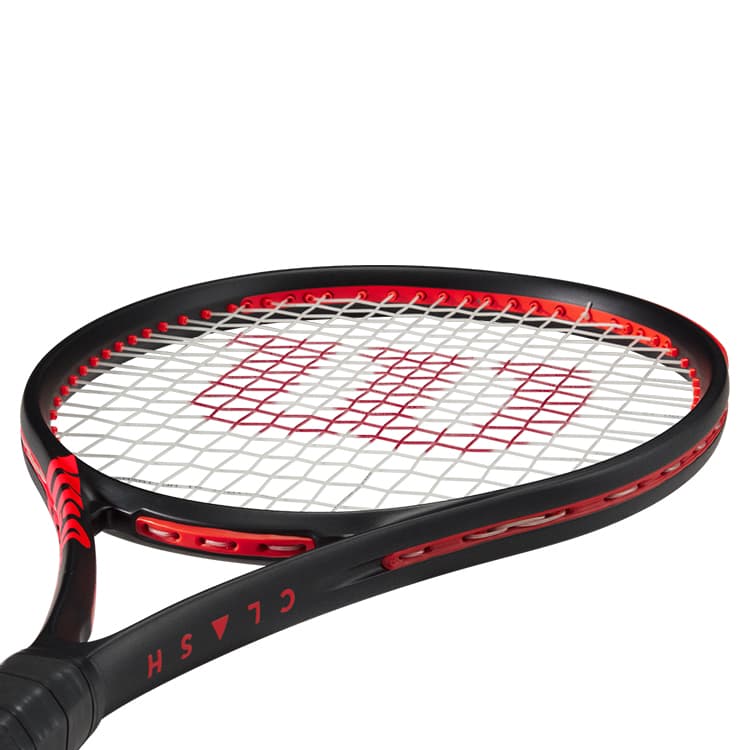 Wilson CLASH V3 Команда 280г Ракетка Вес 103 Квадрат Дюймы Голова Размер Черный Красный Унисекс Теннисные Ракетки - изображение 5
