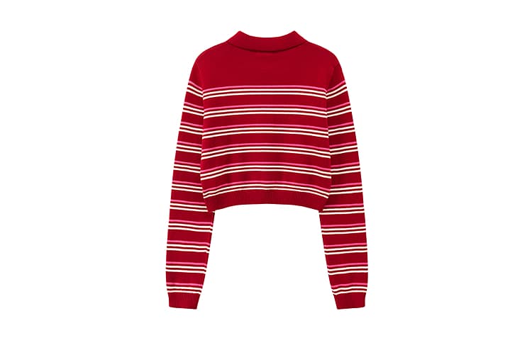 Кофта CHUU Red Stripes Women's Knitwear CHUU Красные Полосы Женская Трикотаж - изображение 2