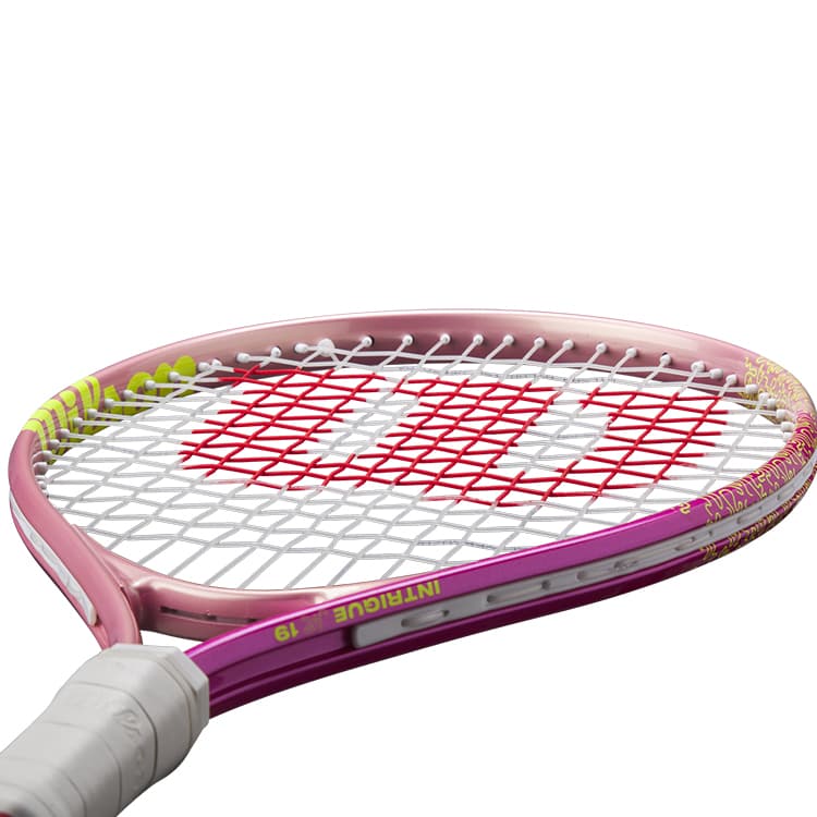 WILSON INTRIGUE JR 19 Девочки TNS RKT 180г Ракетка Вес 82 Квадратный Дюймовый Голова Размер Милый Розовый Детский - изображение 4