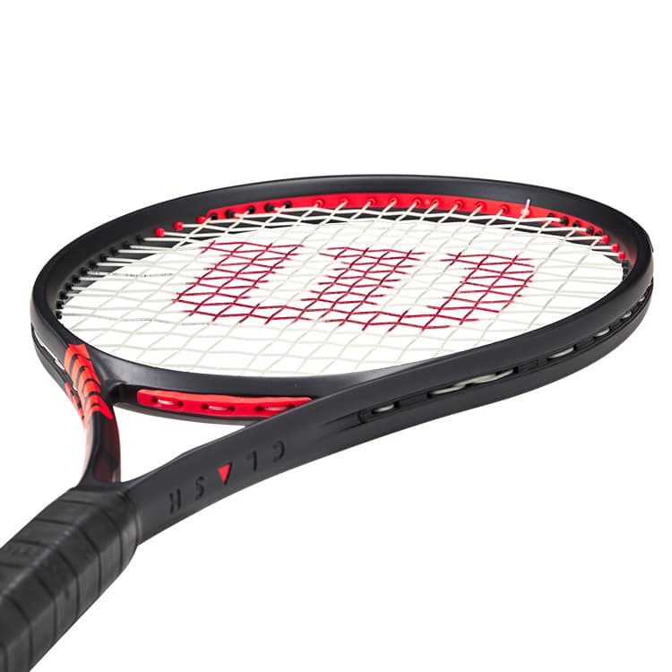 Wilson CLASH V3 100UL V3,0 265г Ракетка Вес 100 Квадратных Дюйм Голова Размер Черный Красный Цвет Унисекс - изображение 5