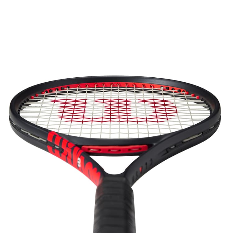 Wilson CLASH V3,0 295 г Ракетка Вес 100 Квадратных Дюйм Голова Размер Черный Красный Унисекс Теннисные Ракетки - изображение 4
