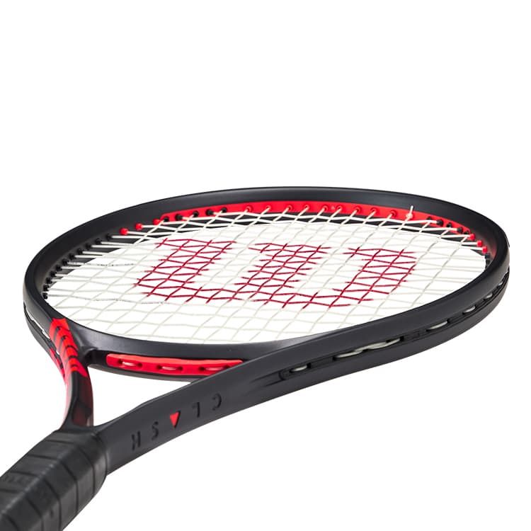 Wilson CLASH V3 100L V3,0 280г Ракетка Вес 100 Квадрат Дюймов Голова Размер Черный Красный Цветовая схема Унисекс - изображение 5