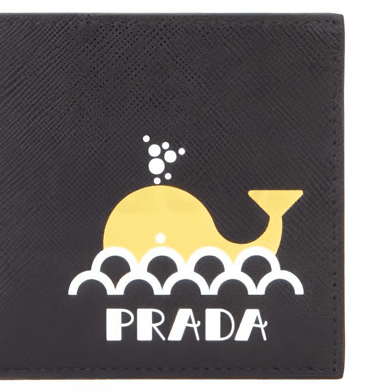 Кошелек PRADA logo - изображение 2