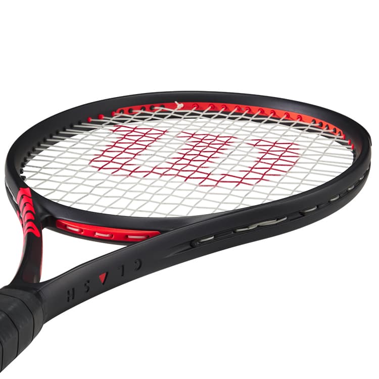 Wilson CLASH V3 Pro 305 г Ракетка Вес 100 Квадратных Дюймов Голова Размер Черный Красный Цветовая схема Унисекс - изображение 5