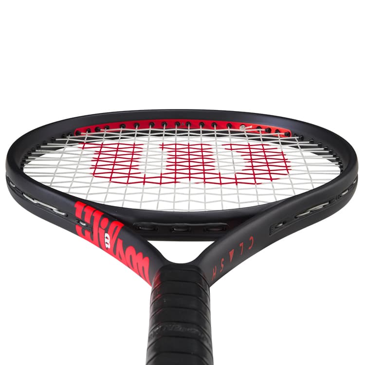 Wilson CLASH V3 26 V3,0 245г Ракетка Вес 100 Квадратных Дюйм Голова Размер Черный Красный Детские Теннисные Ракетки - изображение 4