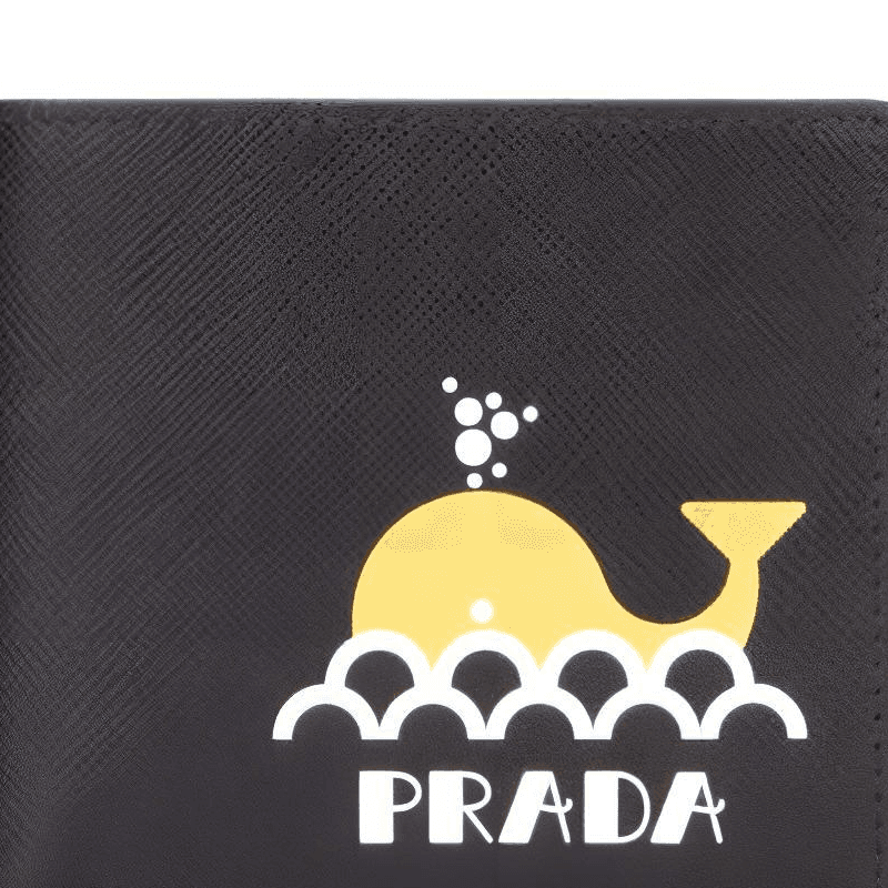 Кошелек PRADA logo - изображение 3