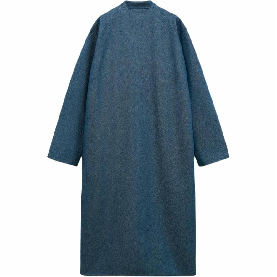 Пальто ZARA x AO YES SS25 Coat Blue - изображение 2