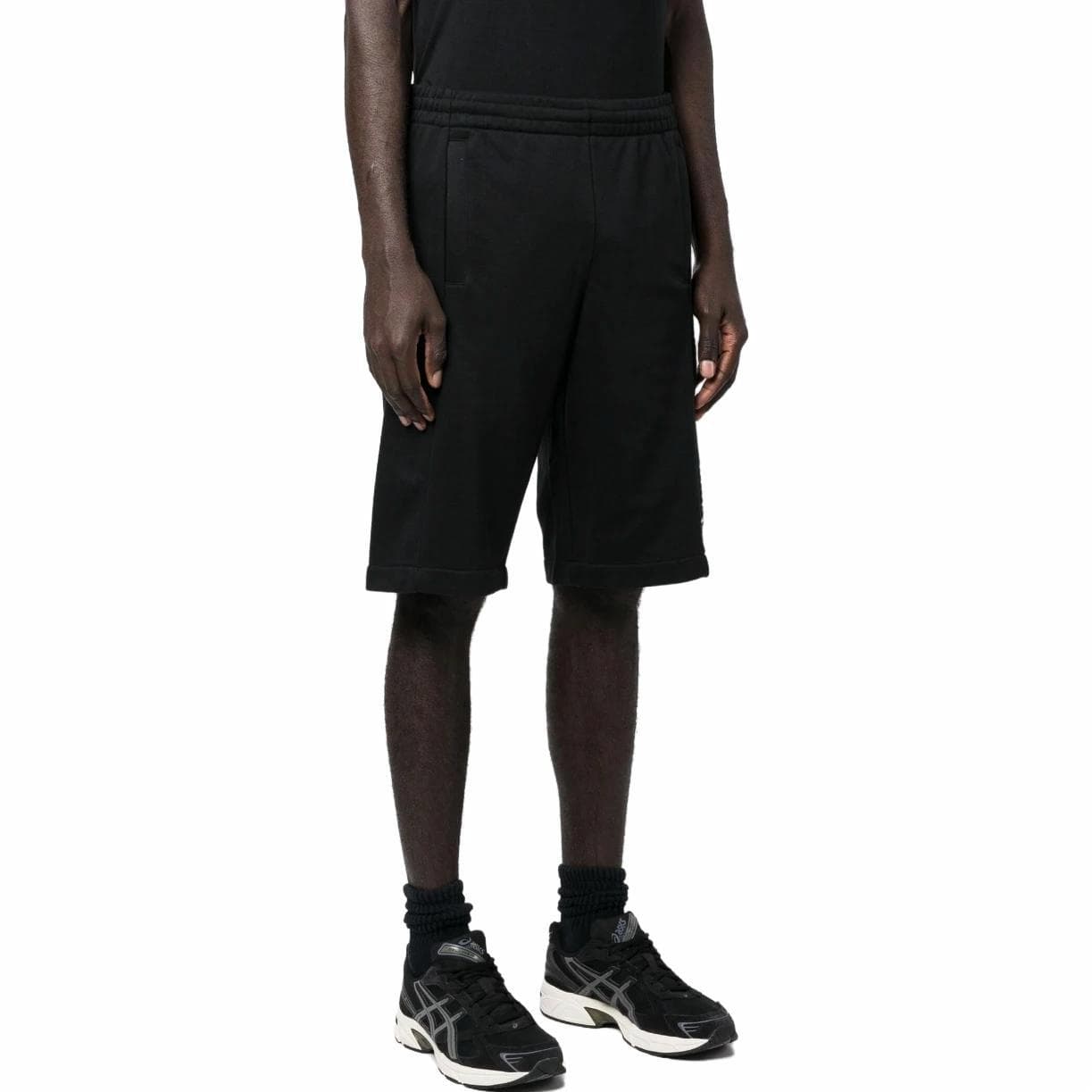 Шорты Emporio Armani SS23 Logo Print Shorts Black - изображение 2