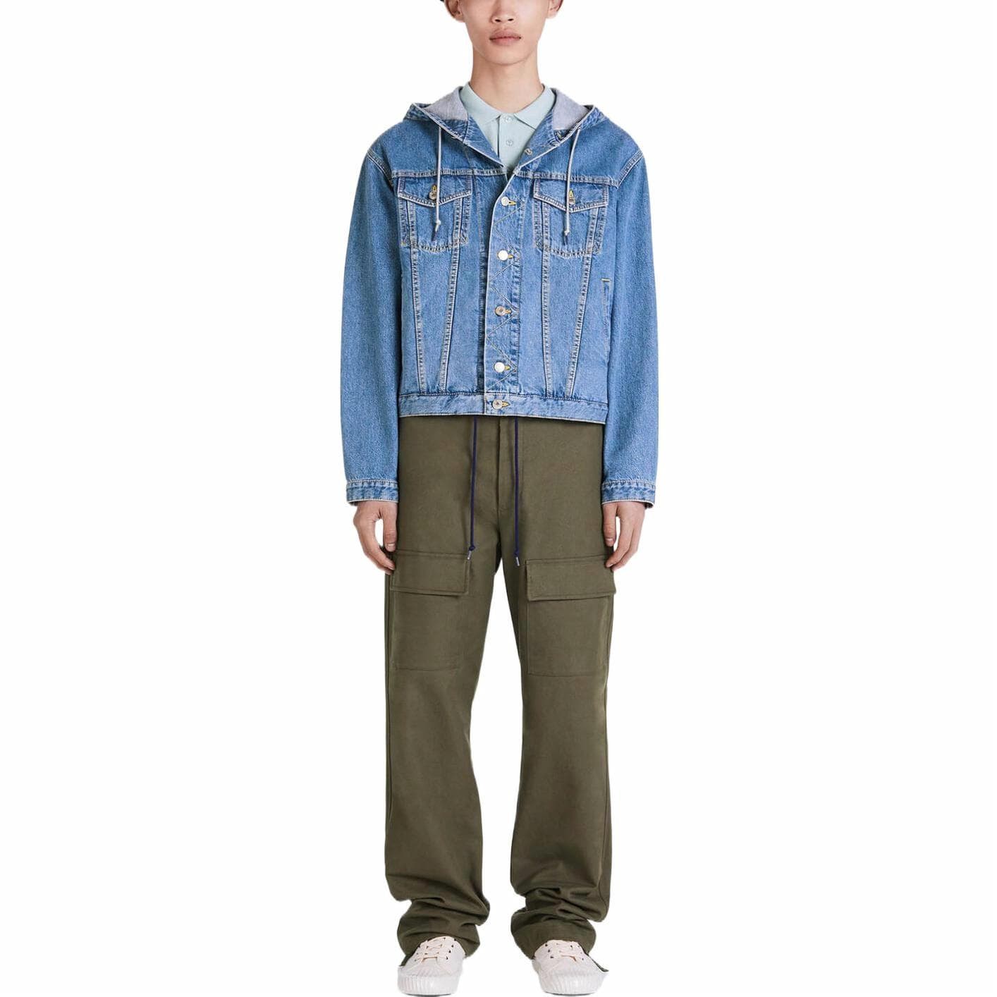 Джинсовая куртка KENZO x Nigo East Meets West Denim Jacket Blue - изображение 3