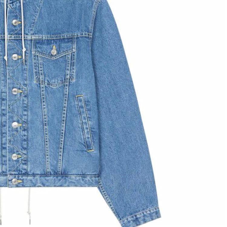 Джинсовая куртка KENZO x Nigo East Meets West Denim Jacket Blue - изображение 6