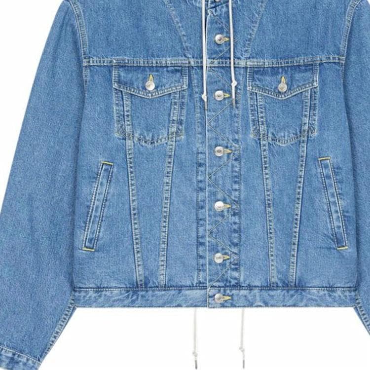 Джинсовая куртка KENZO x Nigo East Meets West Denim Jacket Blue - изображение 5
