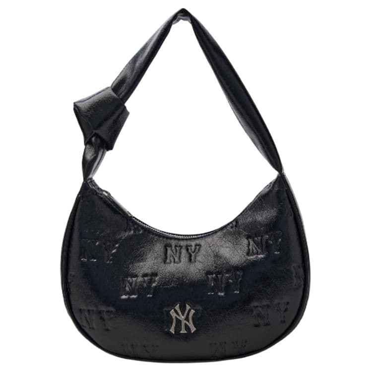 Мини-сумка MLB Monogram Нью-Йорк Янкис Синтетическая кожа Сумка Сумки через плечо Женские Черный - изображение 1