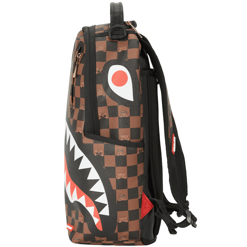 Рюкзак SPRAYGROUND ПВХ Рюкзак Стандартный (Standard) Унисекс Коричневый - изображение 2