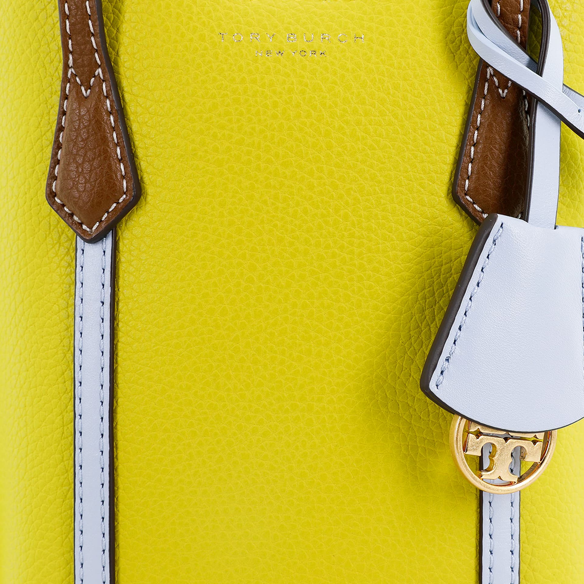 Сумка Tory Burch Perry Mini Tote Yellow - изображение 5