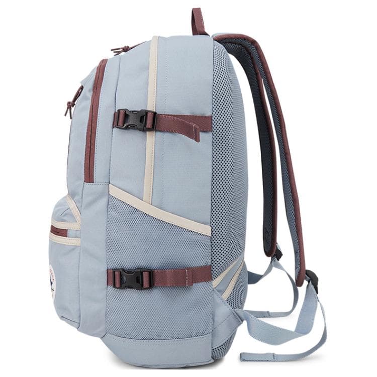 Рюкзак Converse STRAIGHT EDGE BACKPACK COLORBLOCK 2 Спорт & отдых на природе Полиэстер Рюкзак Унисекс Парный Синий/коричневый - изображение 2