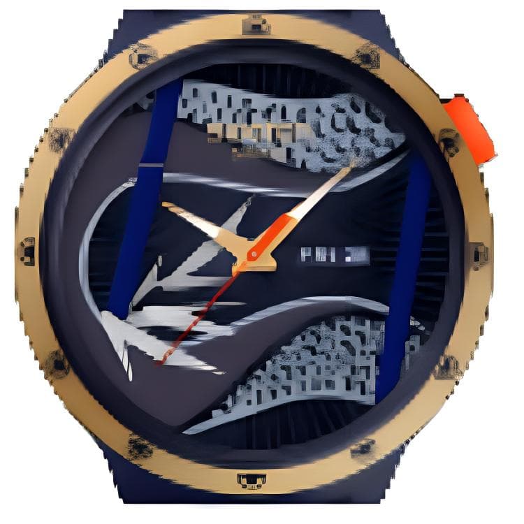 Часы SWATCH Год Змеи Кварцевый механизм 30 м Водонепроницаемые Мужские часы Часы 47 мм Черный циферблат - изображение 2