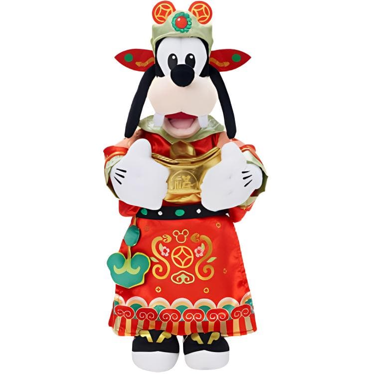 Мягкая игрушка Disney 2025 Goofy Collection Детская непосредственность Милый стиль Куклы Мягкая игрушка Встань Длина тела 44 см - изображение 1