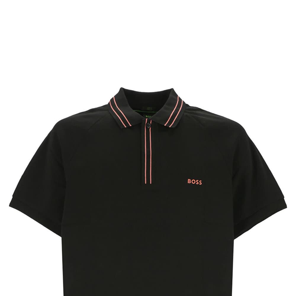 Поло Hugo Boss Поло Мужское Черное - изображение 2