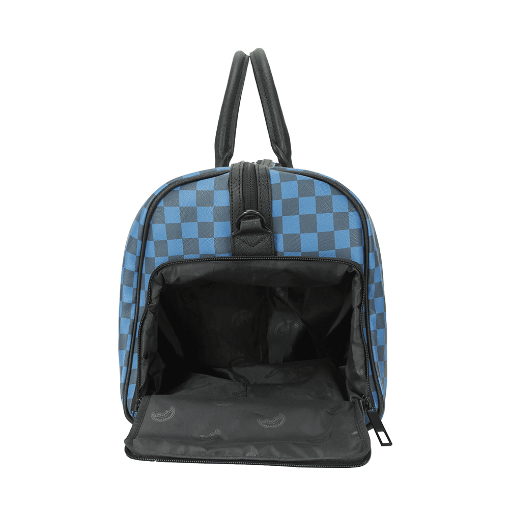 Спортивная сумка SPRAYGROUND ПВХ Бостон Сумка Дорожная Сумка Спортивная Сумка Унисекс Средняя Темно-Синяя - изображение 4